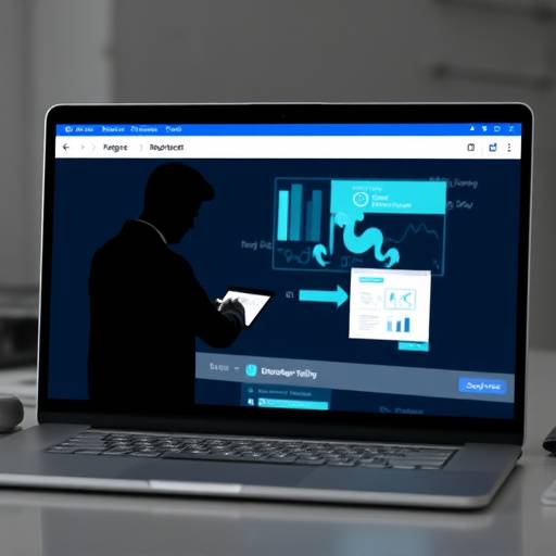 A developer testing the Mzansi Gems website using a screen reader to ensure proper content narration.
