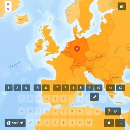 Screenshot of an interactive map feature on Mzansi Gems, with annotations highlighting areas for improved keyboard navigation.